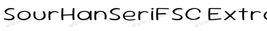 SourHanSeriFSC Extra字体转换 SourHanSeriFSC Extra字体转换